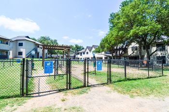 Large & Small Dog Park at The Baxter at Westwood, Austin, TX